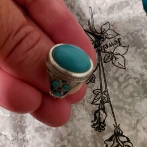 Turquoise Silver Ring